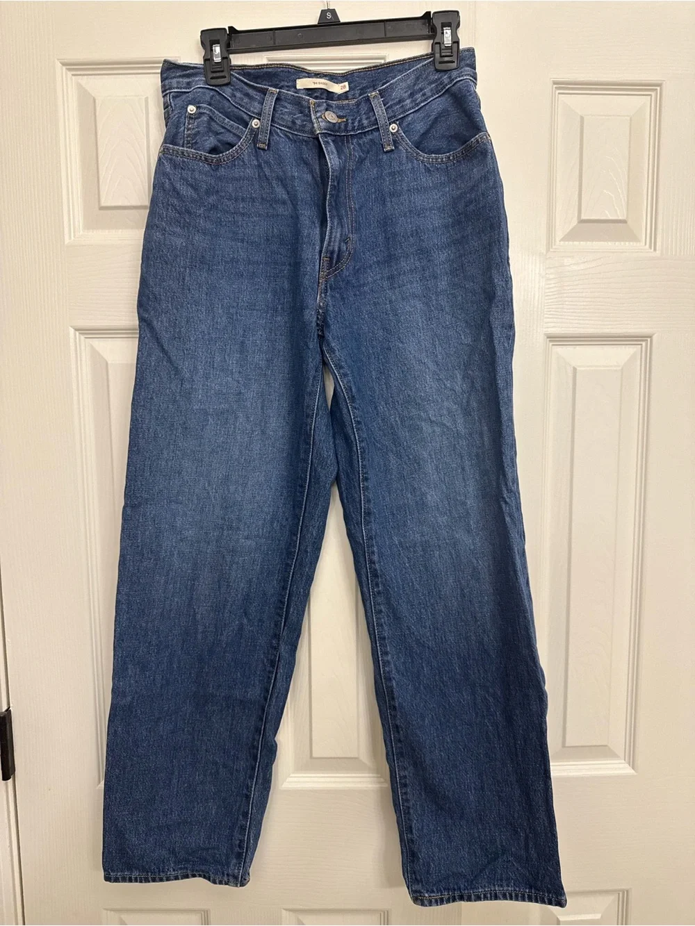 Levi’s Woman’s ‘94 Baggy Blue Straight-Leg Jeans